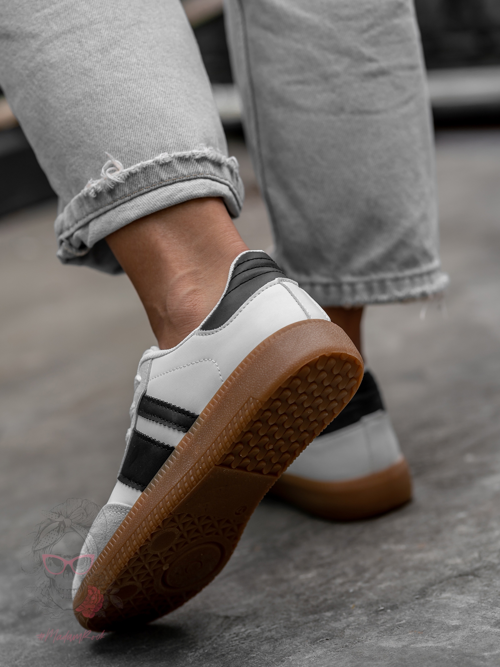 Buty sportowe Madam Gizze białe