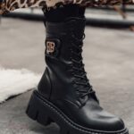 Workery matowe Rock Balcia czarne