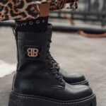 Workery matowe Rock Balcia czarne