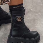 Workery matowe Rock Balcia czarne