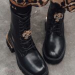 Workery matowe Rock Owls czarne