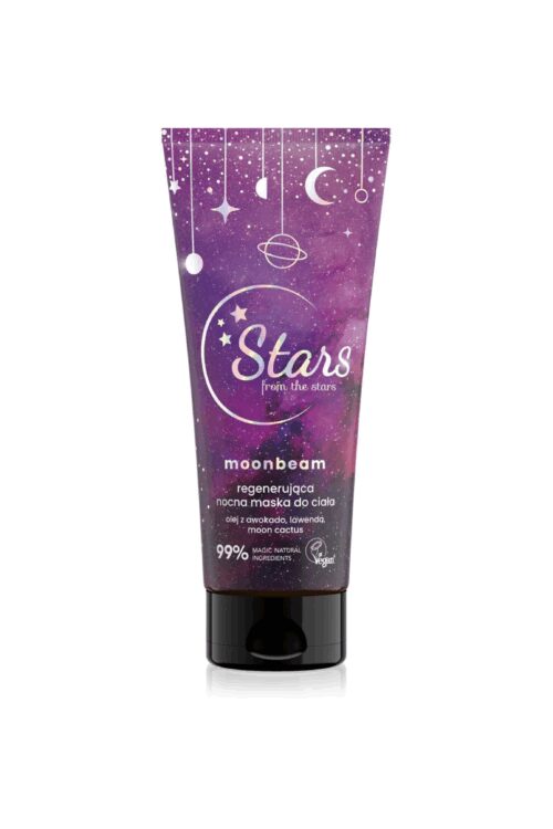 Maska nocna regenerująca do ciała STARS from the stars Moonbeam 200ml