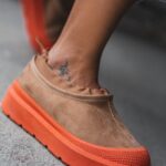 Botki wsuwane Rock Wemu karmelowe