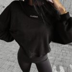 Bluza oversize DIORA OLAVOGA czarna