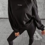 Bluza oversize DIORA OLAVOGA czarna