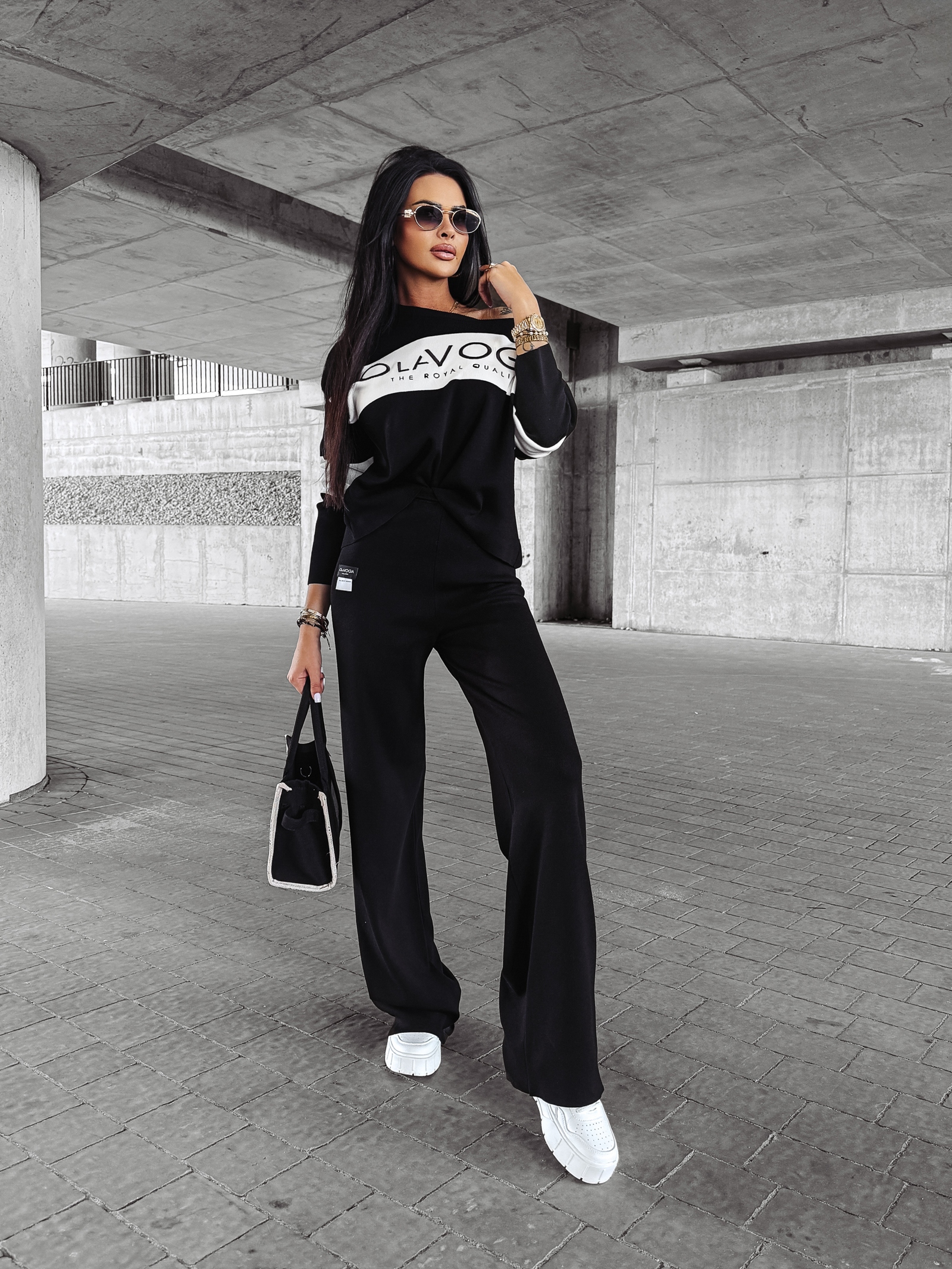 Komplet dres sportowy LUXFORM OLAVOGA czarny