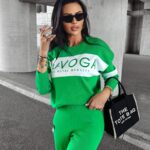 Komplet dres sportowy LUXFORM OLAVOGA zielony