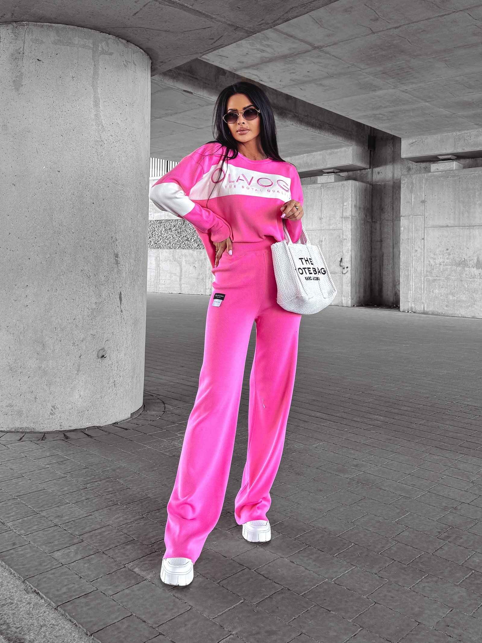 Komplet dres sportowy LUXFORM OLAVOGA pudrowy