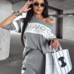 Komplet dres sportowy LUXFORM OLAVOGA szary