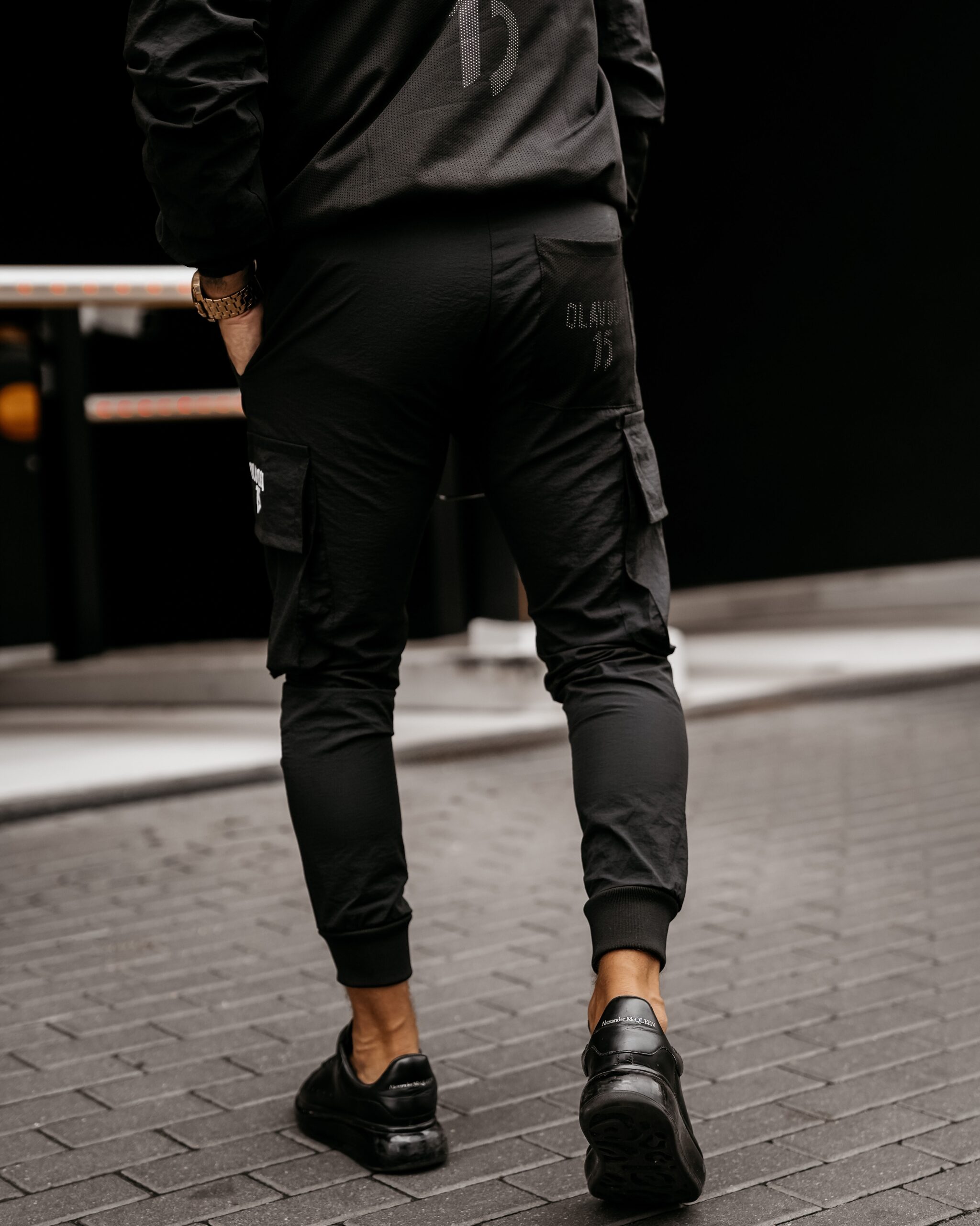 Spodnie sportowe jogger męskie COMFORT OLAVOGA czarne Spodnie sportowe jogger męskie COMFORT OLAVOGA czarne