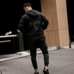 Spodnie sportowe jogger męskie COMFORT OLAVOGA czarne