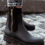 Kalosze botki Rock Umberllo czarne