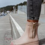 Kalosze botki Rock Umberllo beżowe