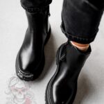 Botki klasyczne Rock Topeg czarne