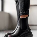 Botki klasyczne Rock Topeg czarne