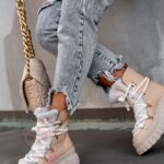 Botki z kożuszkiem Lappi Rock c.beżowe