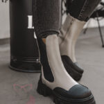 Botki motocyklowe Rock Mrok khaki