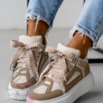 Sneakersy Madam GULIE karmelowe