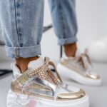 Sneakersy Madam GULIE złote