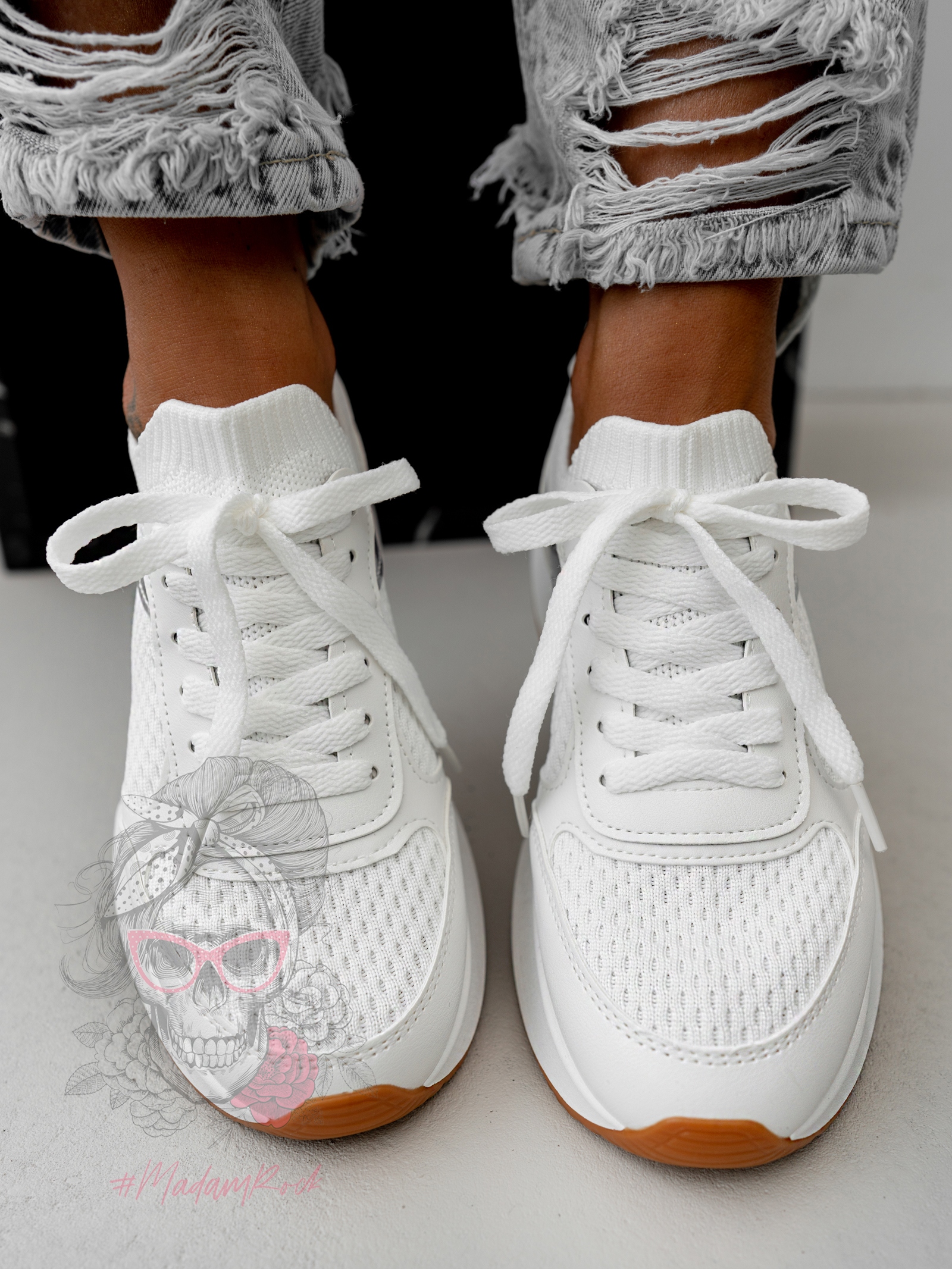 Buty sportowe Madam Igose białe