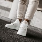 Sneakersy męskie z ekoskóry SPLENDOR OLAVOGA białe