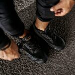 Sneakersy męskie z ekoskóry SPLENDOR OLAVOGA czarne