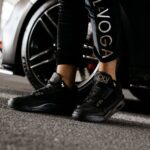 Sneakersy męskie z ekoskóry SPLENDOR OLAVOGA czarne