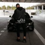 Komplet dres męski bawełniany casual ARES OLAVOGA czarny