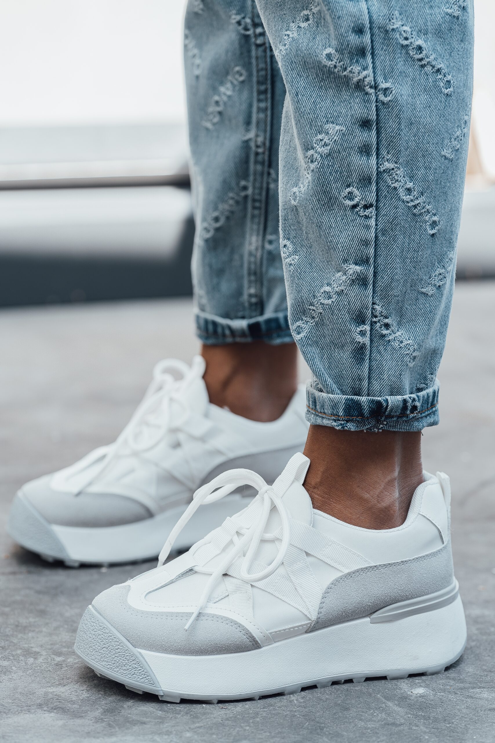 Buty sportowe Madam Homely II białe