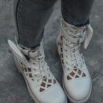 Workery ażurowe Rock LyFlo beżowe