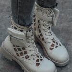 Workery ażurowe Rock LyFlo beżowe