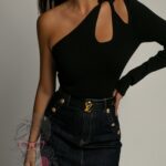 Spódnica jeansowa Dent granatowa