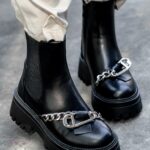 Botki bikery Rock Gart czarne