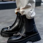 Botki bikery Rock Gart czarne