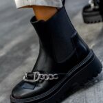 Botki bikery Rock Gart czarne