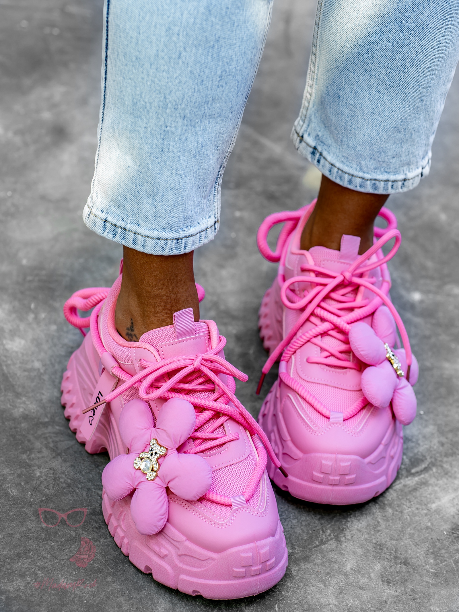 Buty sportowe Madam Vinno różowe Buty sportowe Madam Vinno różowe