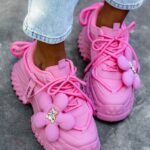 Buty sportowe Madam Vinno różowe