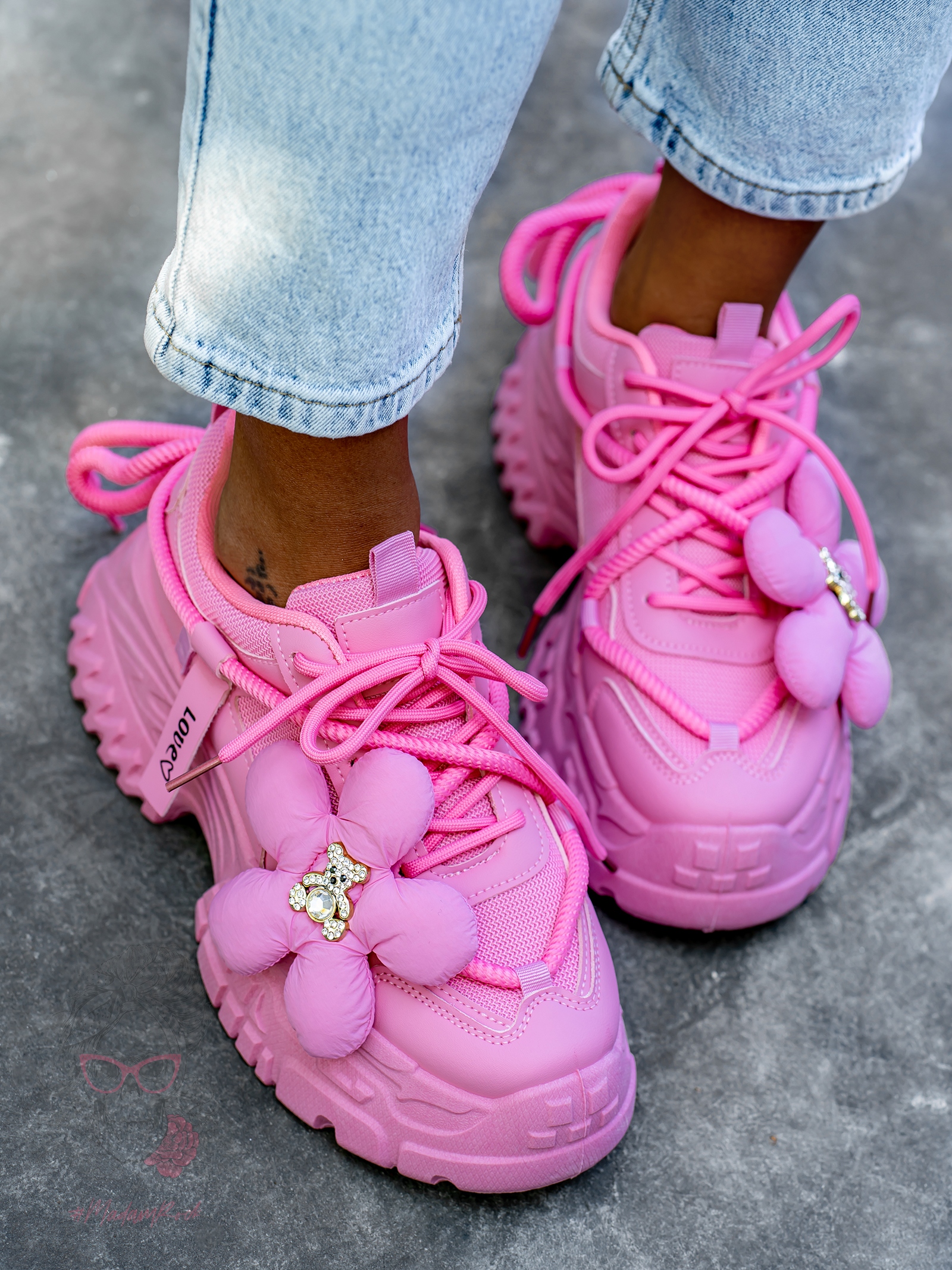 Buty sportowe Madam Vinno różowe Buty sportowe Madam Vinno różowe