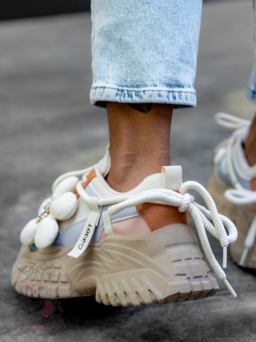 Buty sportowe Madam Vinno pomarańcz