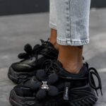 Buty sportowe Madam Vinno czarne