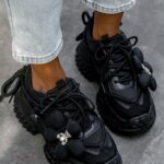 Buty sportowe Madam Vinno czarne