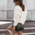 Sweter pleciony Balmis beżowy