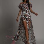 Komplet ze spódnicą maxi NB Daeno biały