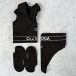 Skarpetki stopki 3PAK UNISEX MICHIKO OLAVOGA czarne