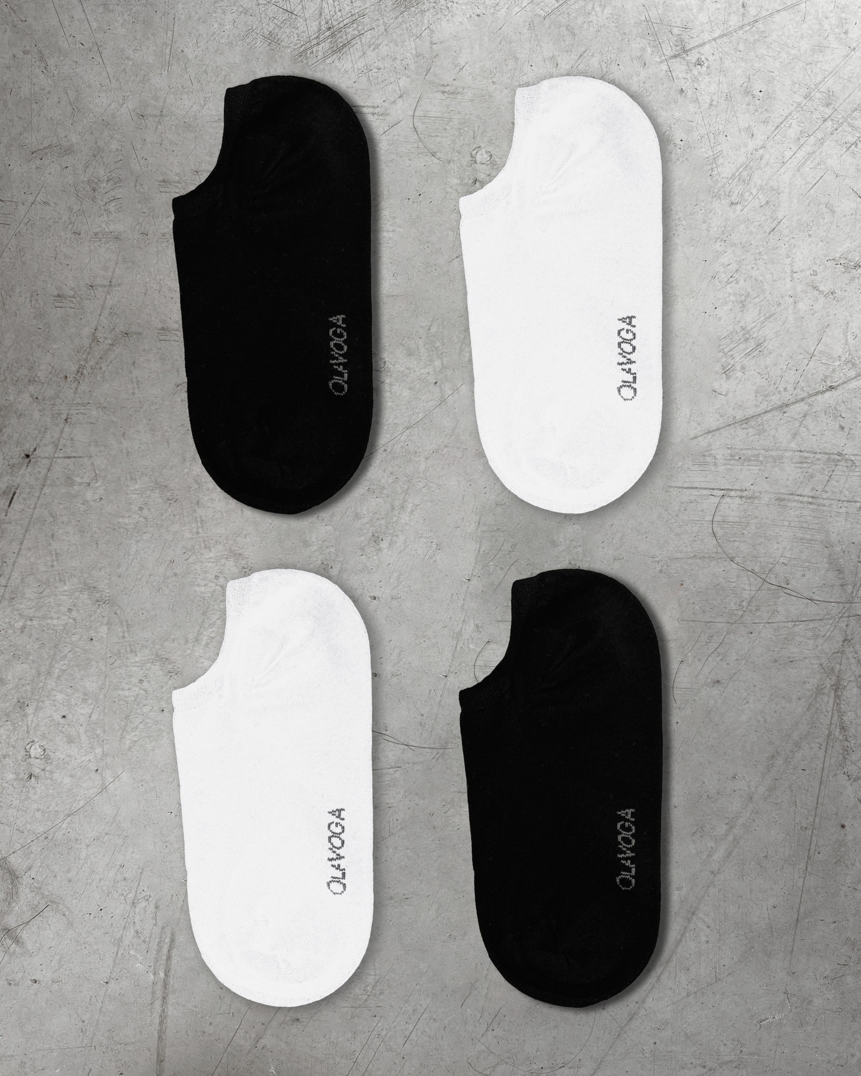 Skarpetki stopki 3PAK UNISEX MICHIKO OLAVOGA białe