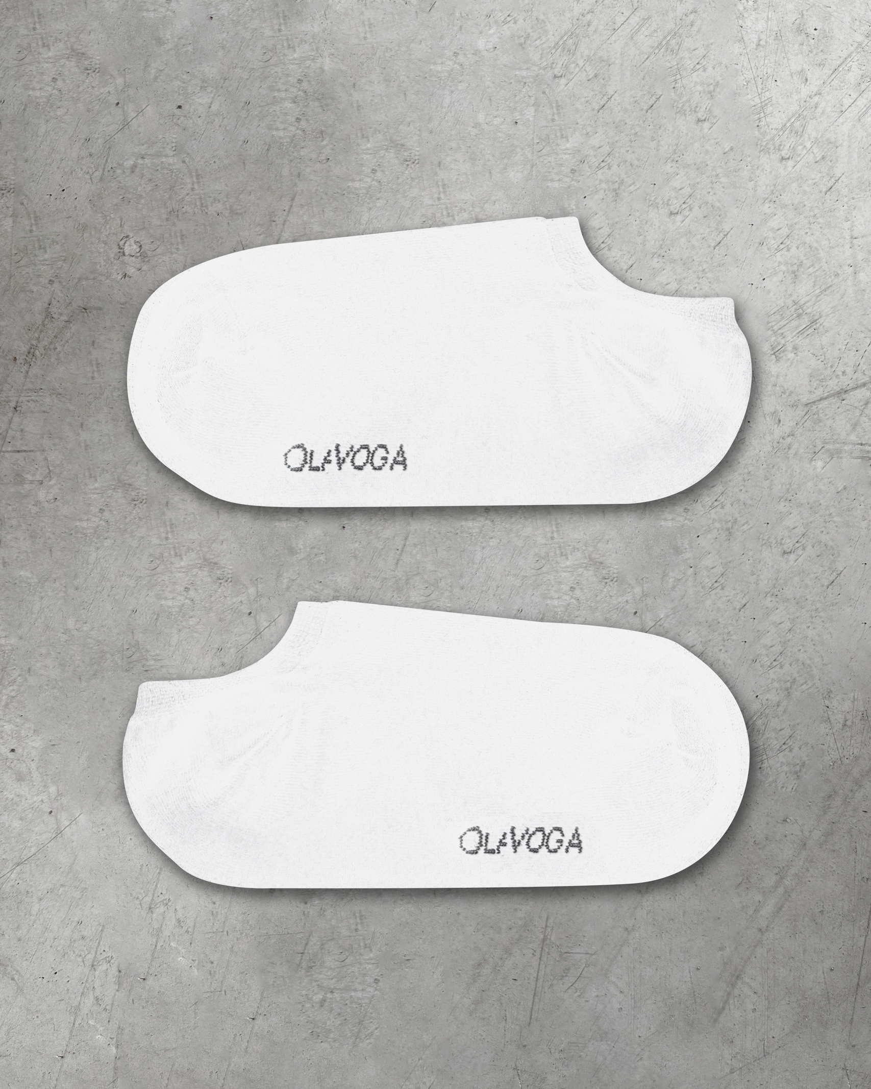 Skarpetki stopki 3PAK UNISEX MICHIKO OLAVOGA białe