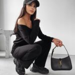 Kombinezon dzianinowy SHERRY OLAVOGA czarny