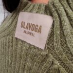 Sweter półgolf oversize LOPE OLAVOGA khaki