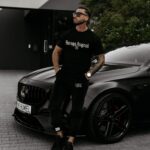 T-shirt męski slim fit VEGOSH OLAVOGA czarny