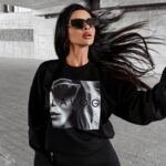 Bluza damska oversize MODESTO OLAVOGA czarna